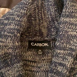 Cow neck cardigan
